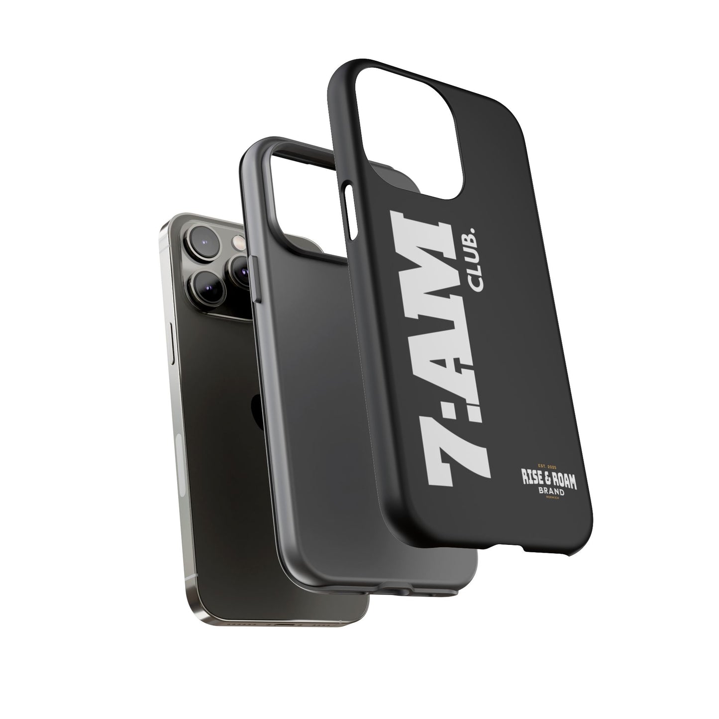 7-AM Club - Rise & Roam Brand Movement - Bold Phone Case