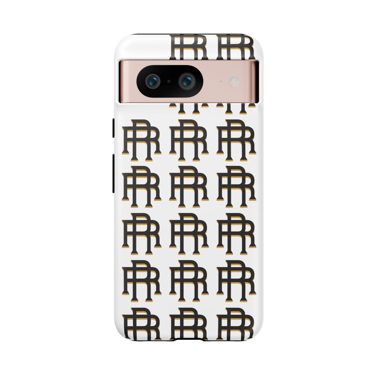 Rise & Roam RR Logo Tough Phone Case - White
