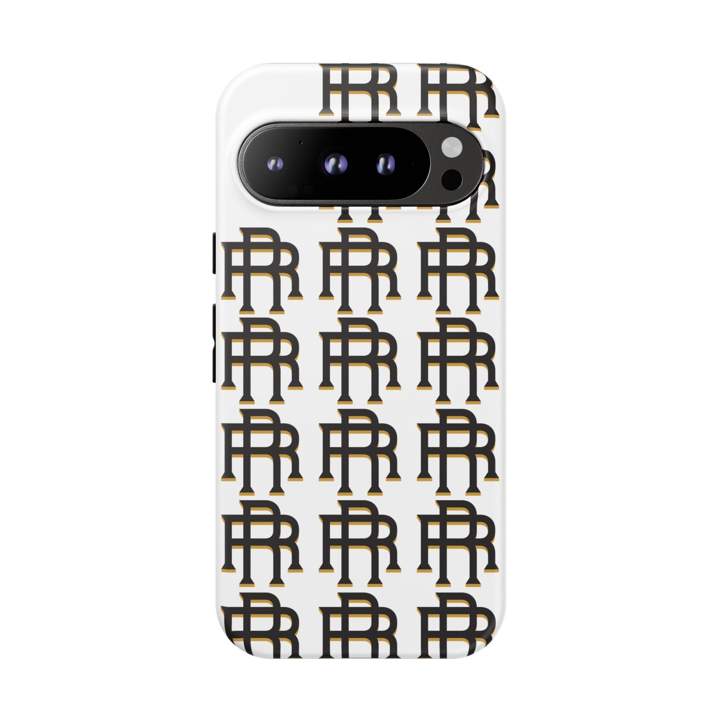 Rise & Roam RR Logo Tough Phone Case - White