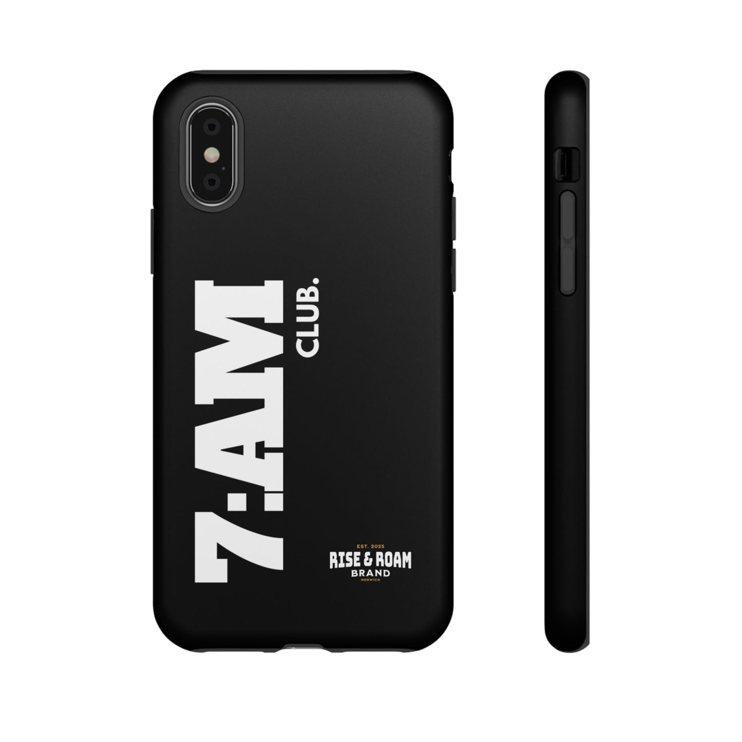 7-AM Club - Rise & Roam Brand Movement - Bold Phone Case