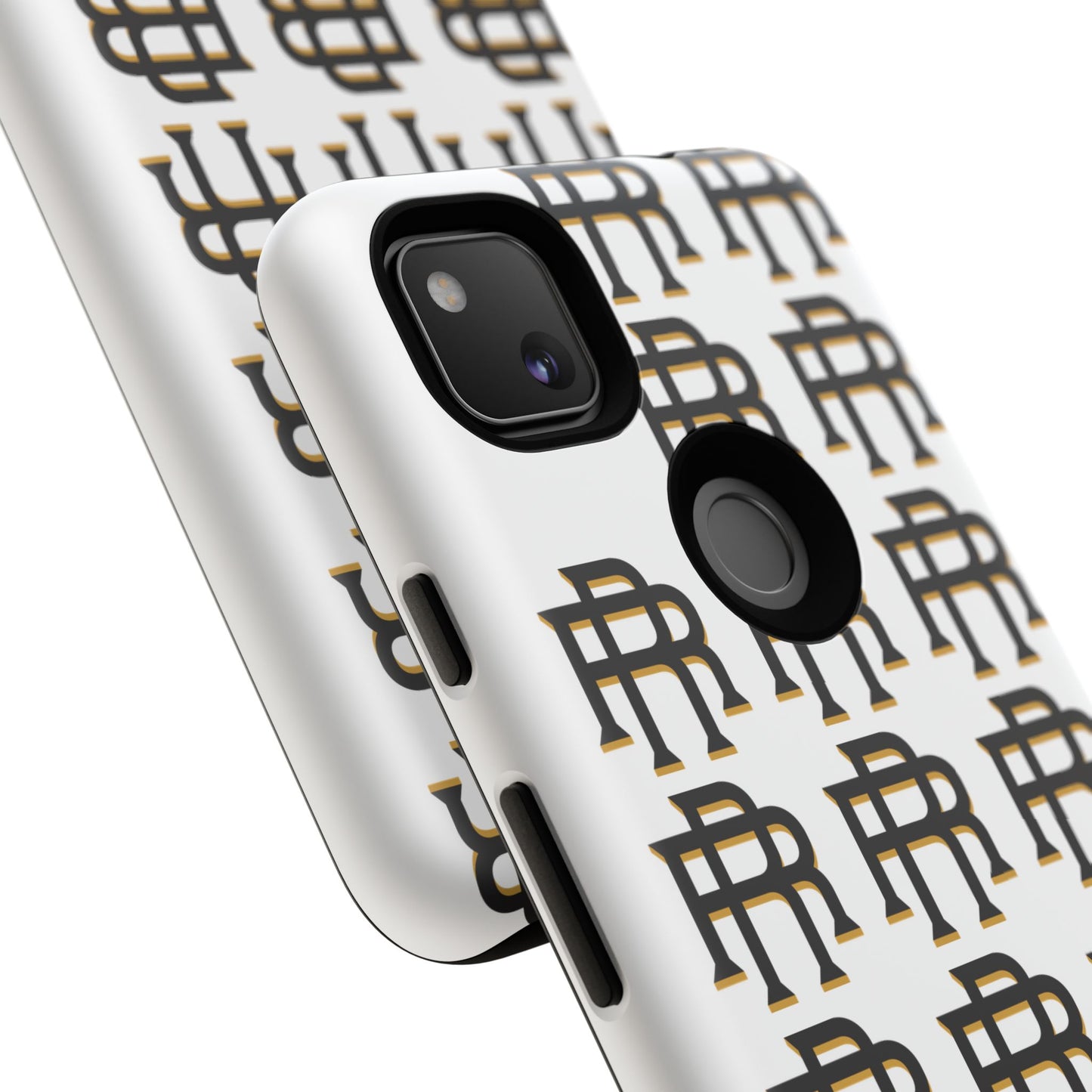 Rise & Roam RR Logo Tough Phone Case - White