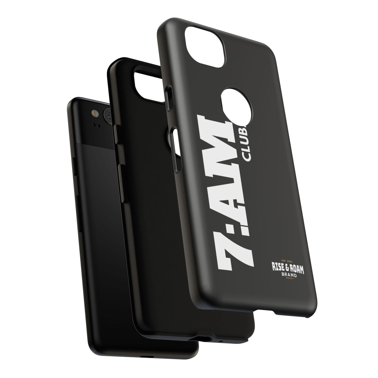 7-AM Club - Rise & Roam Brand Movement - Bold Phone Case