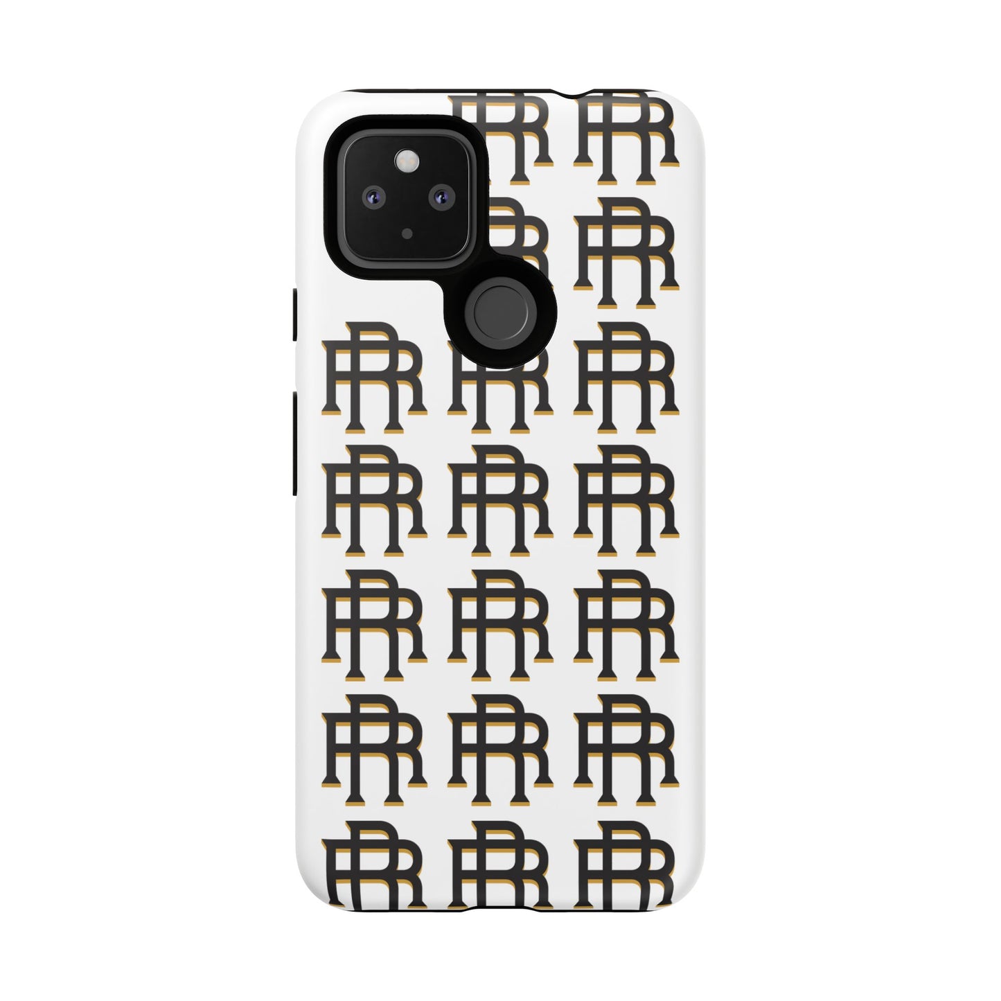 Rise & Roam RR Logo Tough Phone Case - White