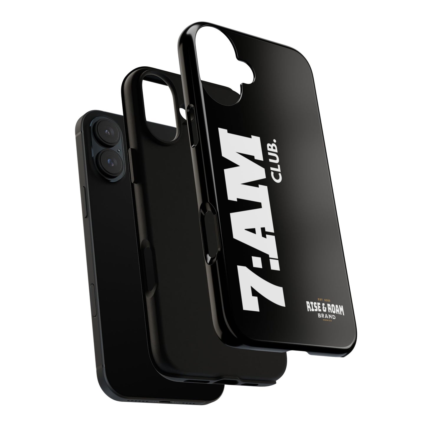 7-AM Club - Rise & Roam Brand Movement - Bold Phone Case