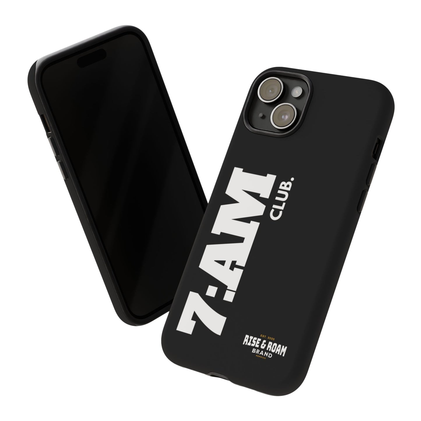 7-AM Club - Rise & Roam Brand Movement - Bold Phone Case