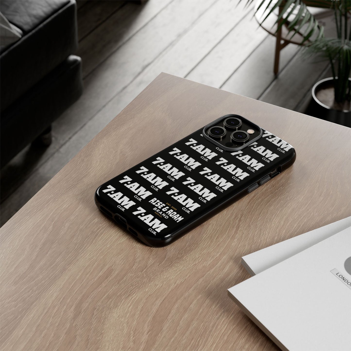 7AM Club - Rise & Roam Brand AM - Movement Phone Case