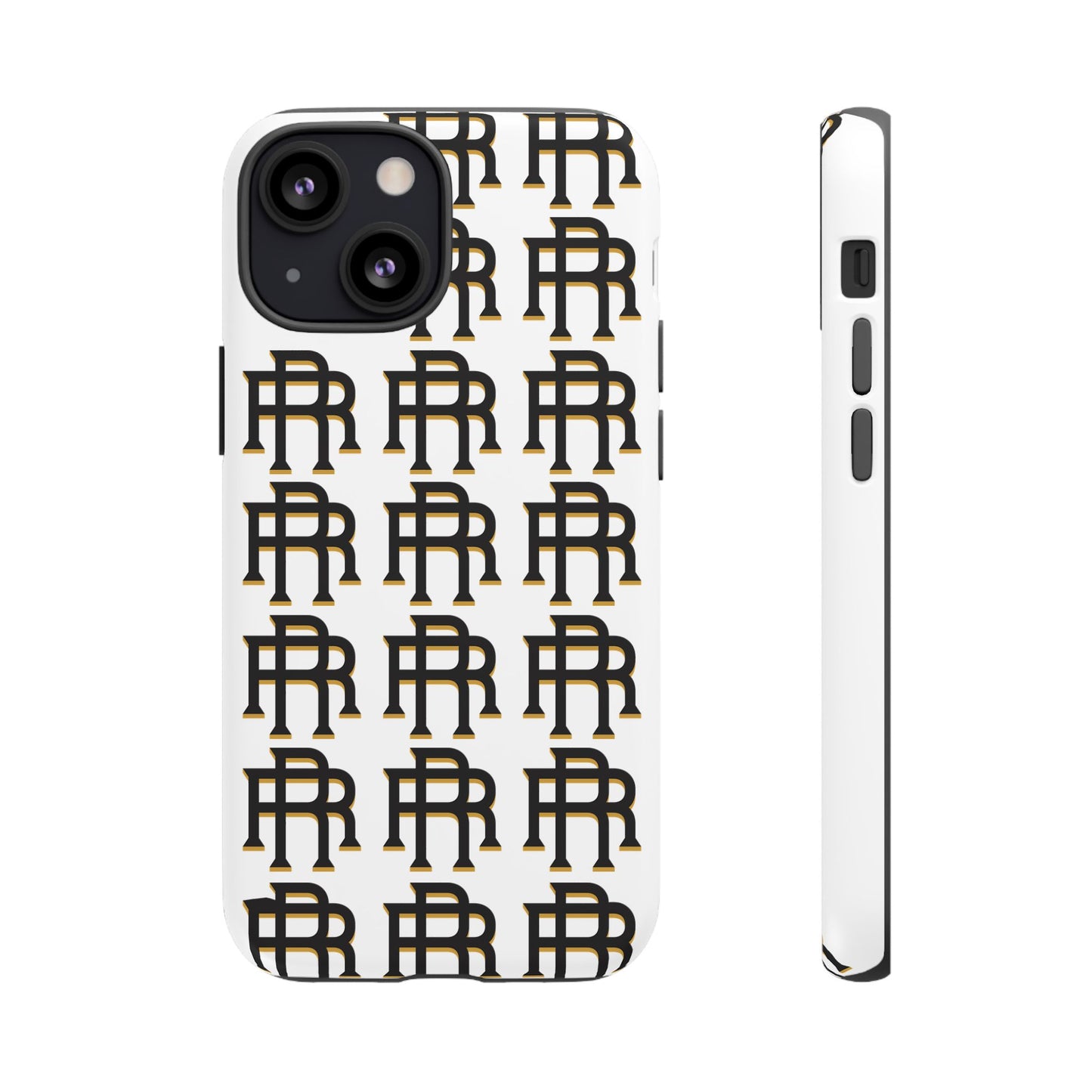 Rise & Roam RR Logo Tough Phone Case - White