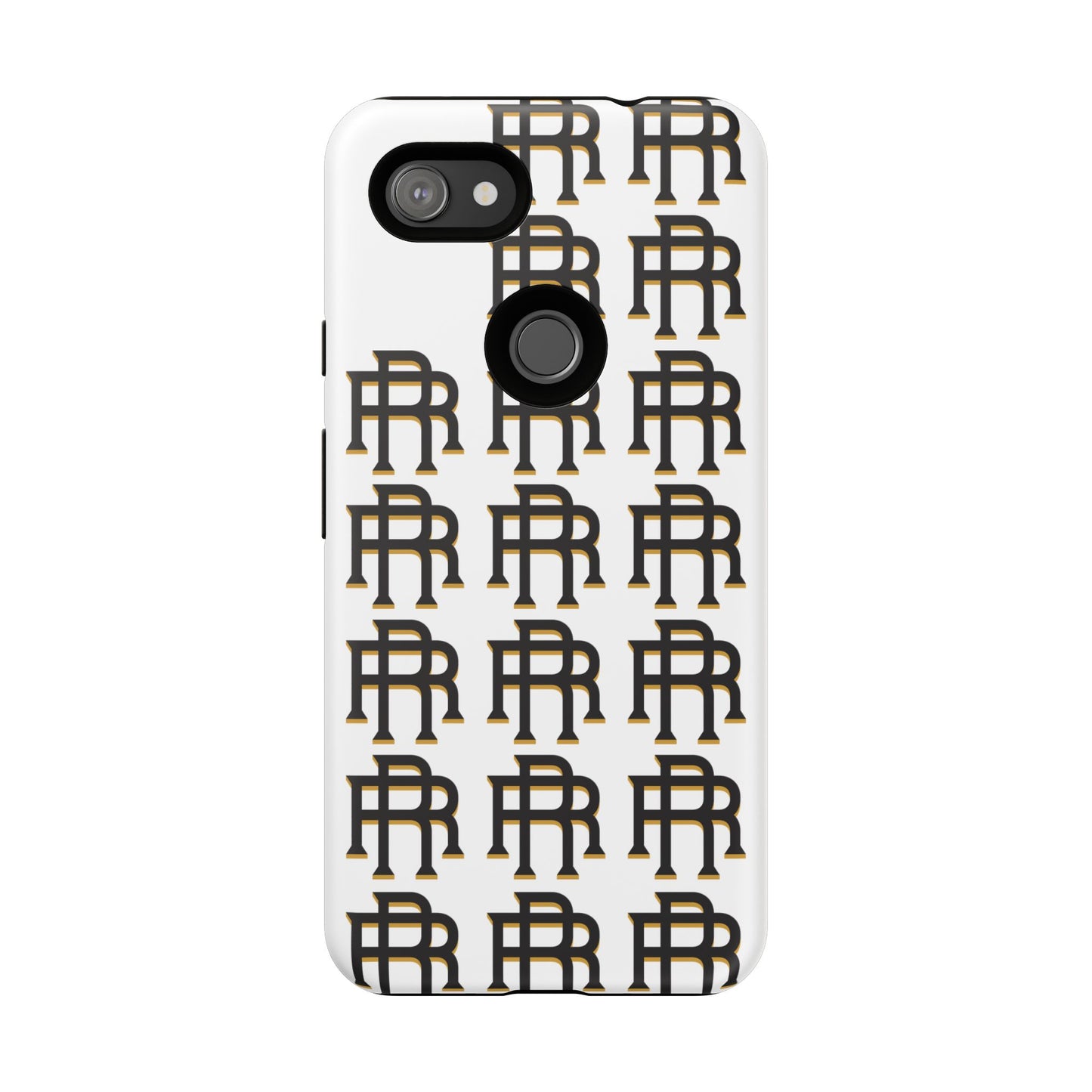 Rise & Roam RR Logo Tough Phone Case - White