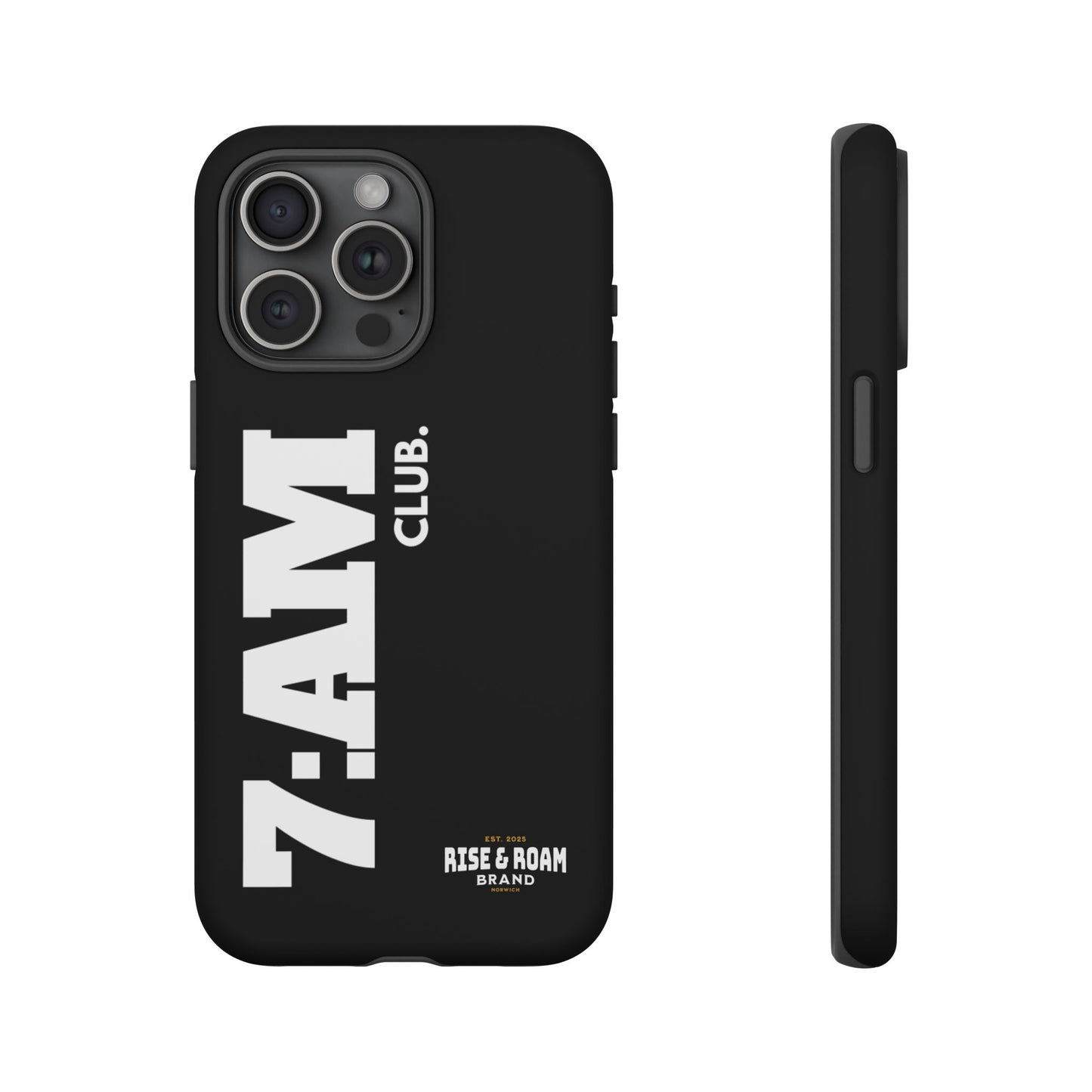 7-AM Club - Rise & Roam Brand Movement - Bold Phone Case