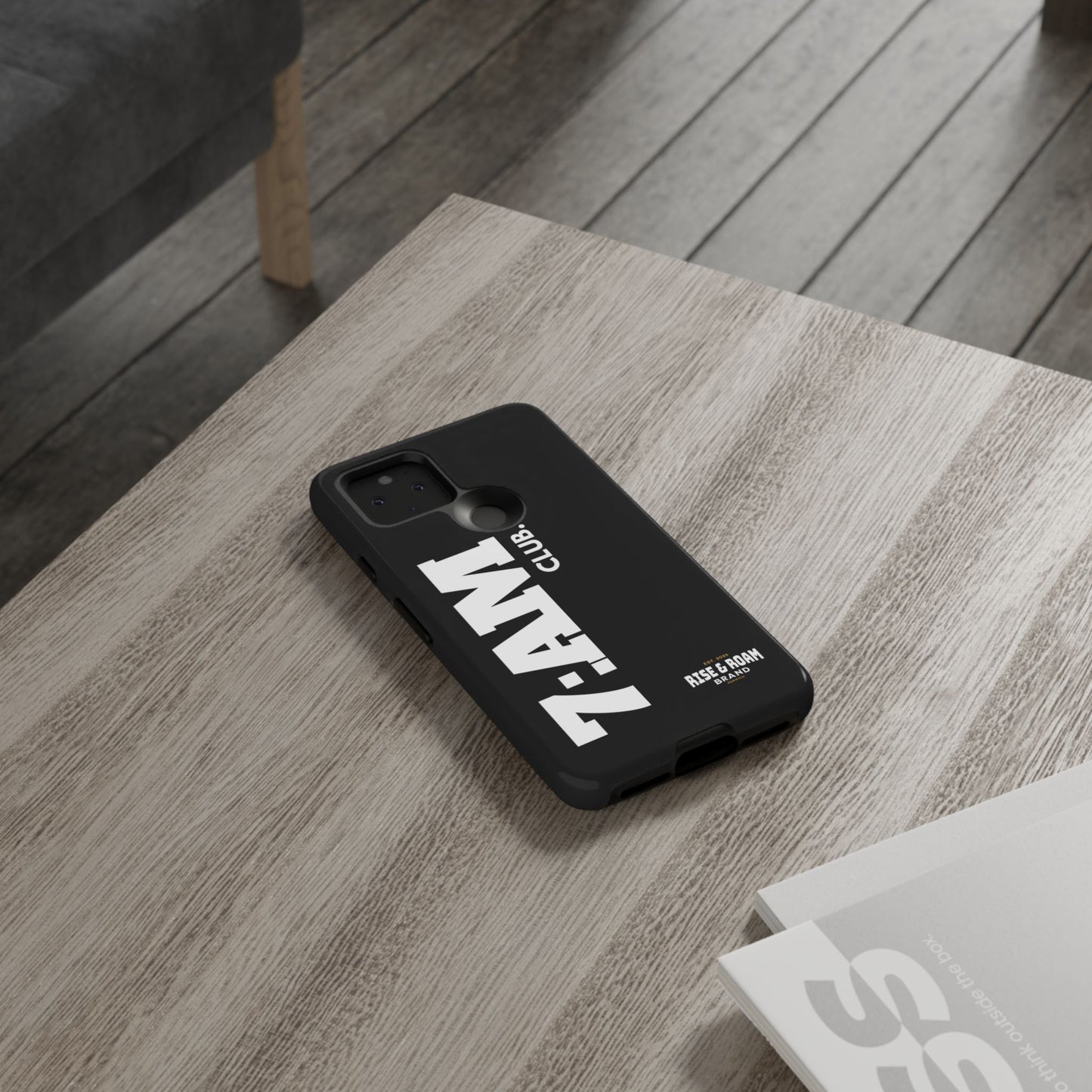 7-AM Club - Rise & Roam Brand Movement - Bold Phone Case
