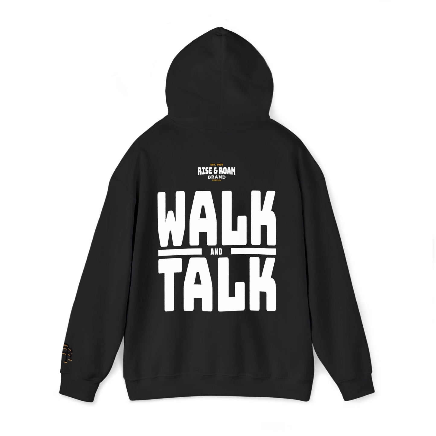 Rise & Roam Brand - MENS Walk and Talk Heavy Blend™ Hooded Sweatshirt
