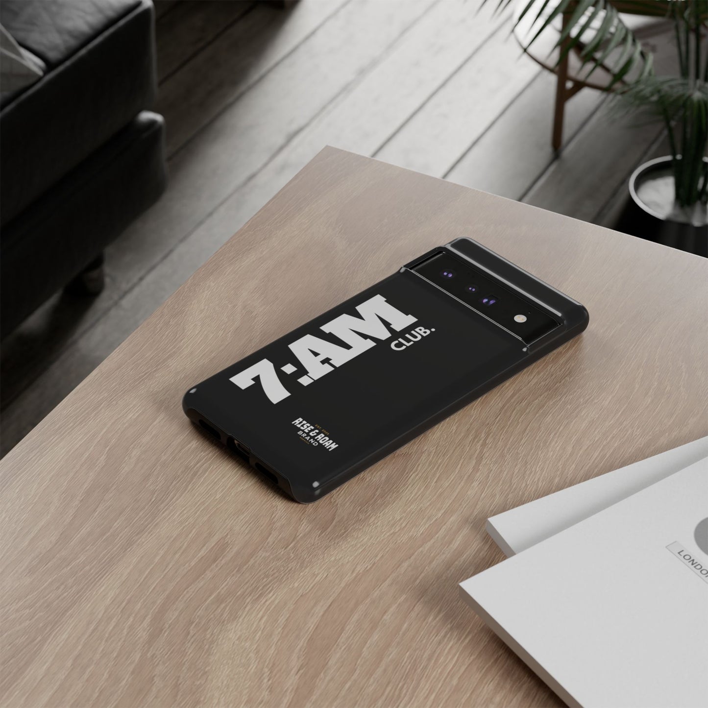 7-AM Club - Rise & Roam Brand Movement - Bold Phone Case