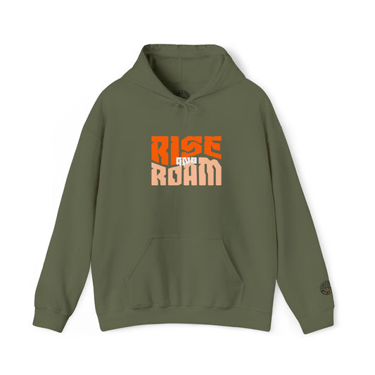 Rise Above, Roam Freely - Rise & Roam Hooded Sweatshirt