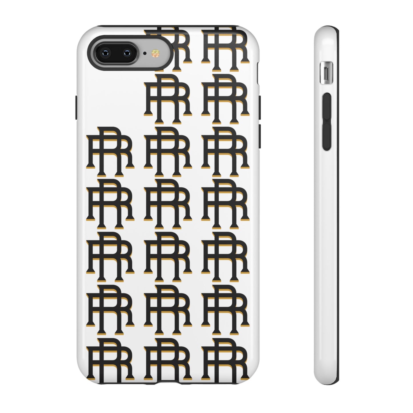Rise & Roam RR Logo Tough Phone Case - White