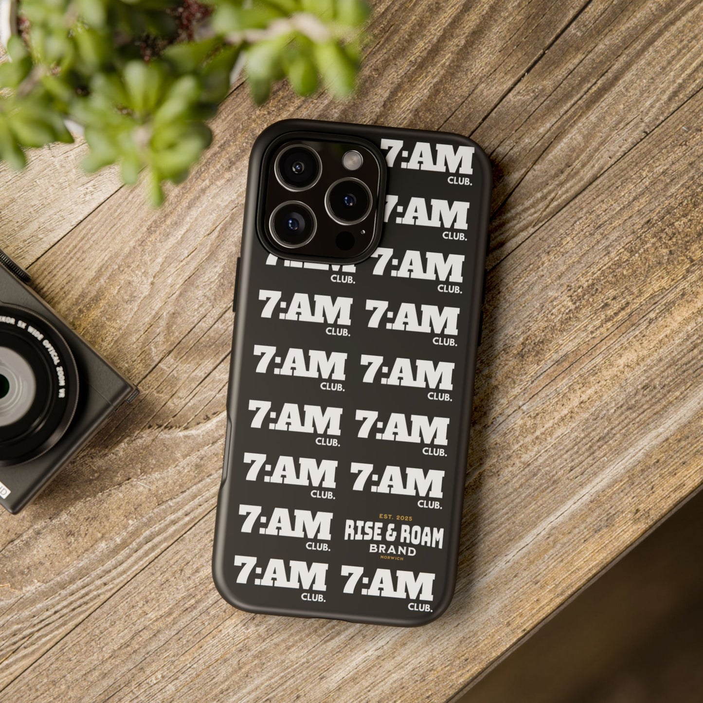 7AM Club - Rise & Roam Brand AM - Movement Phone Case