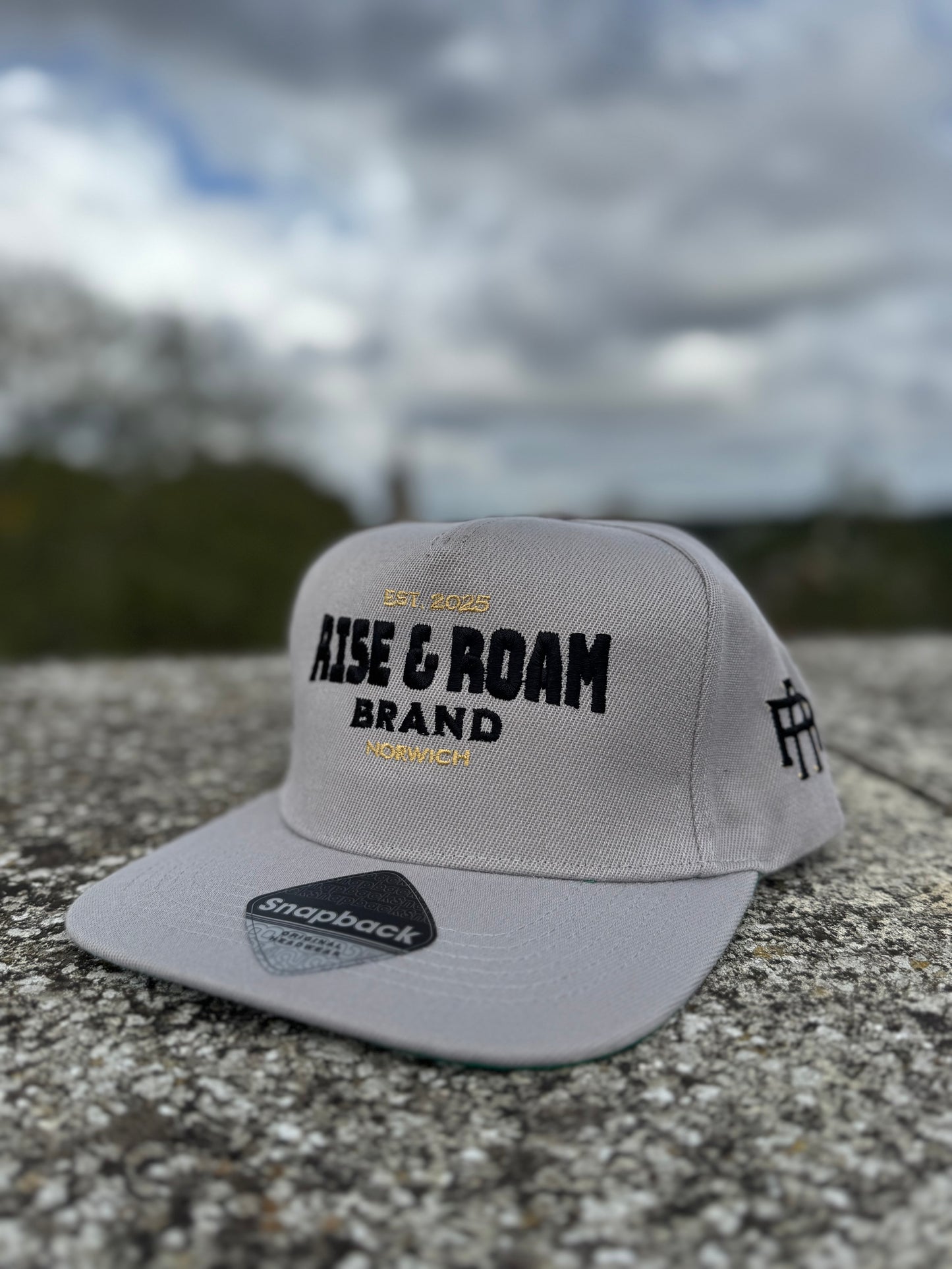 Rise & Roam Brand - Traditional Logo SnapBack Cap
