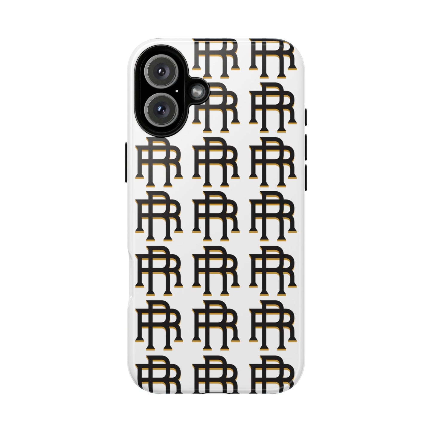 Rise & Roam RR Logo Tough Phone Case - White