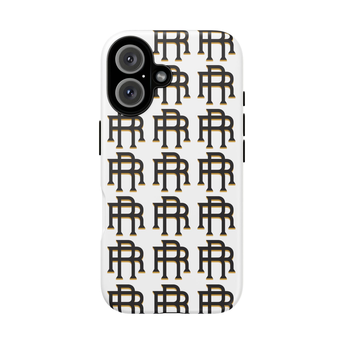 Rise & Roam RR Logo Tough Phone Case - White