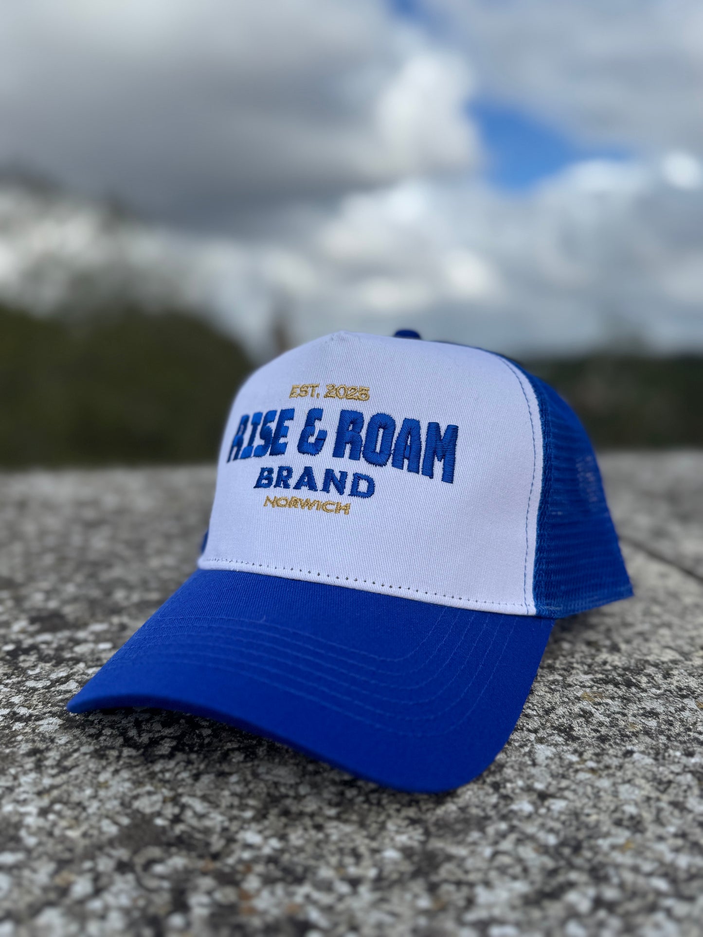 Rise & Ram Brand - Traditional Colour Trucker Caps