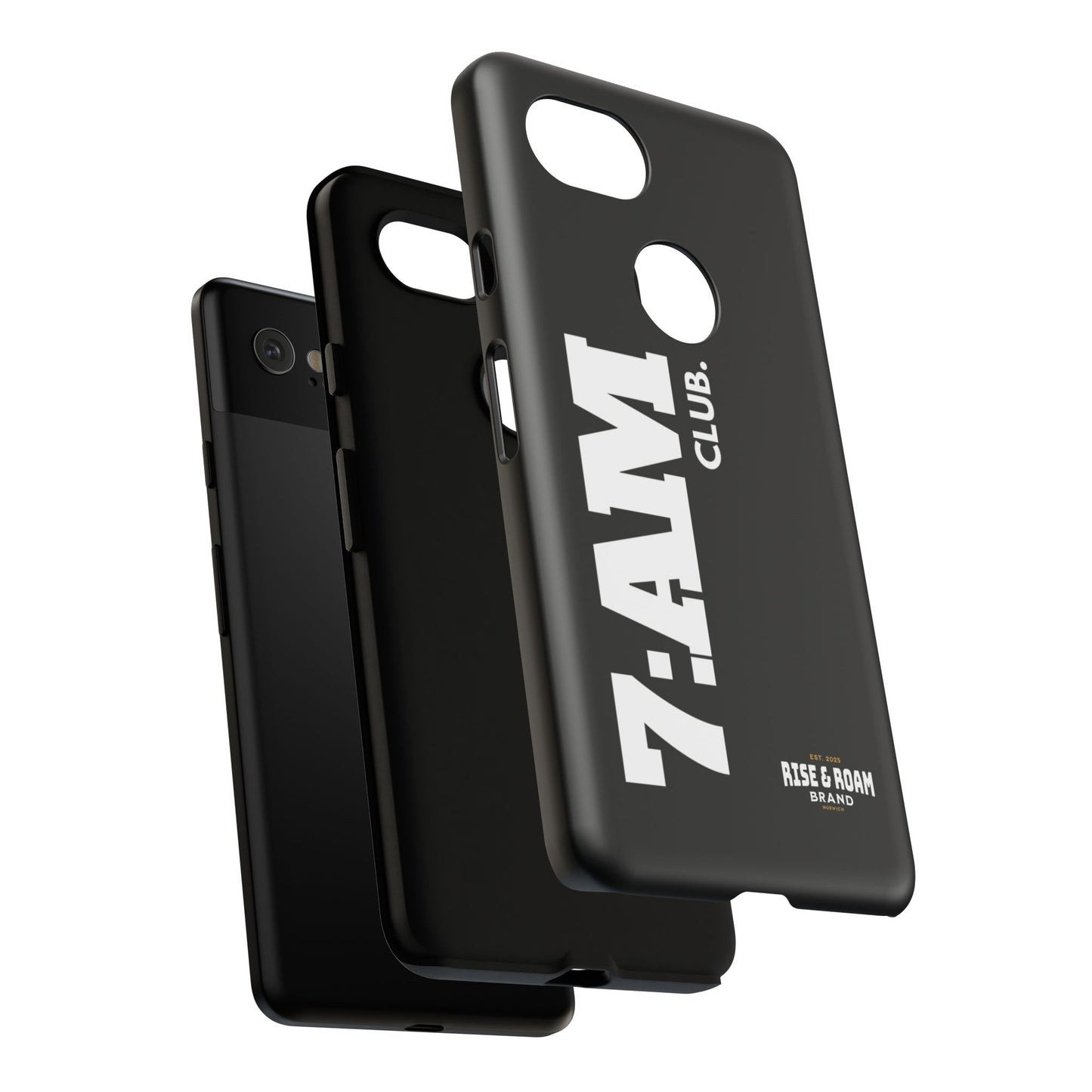 7-AM Club - Rise & Roam Brand Movement - Bold Phone Case