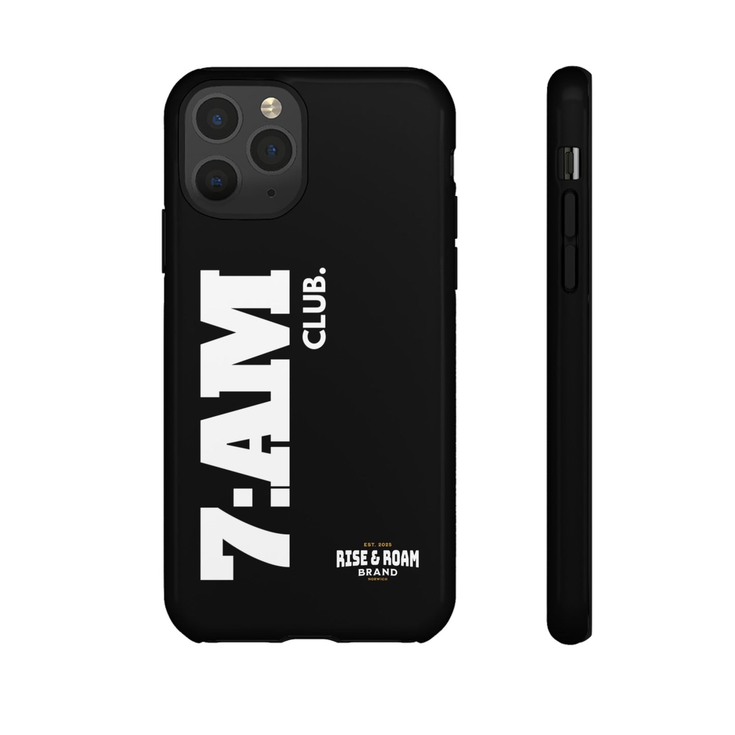 7-AM Club - Rise & Roam Brand Movement - Bold Phone Case