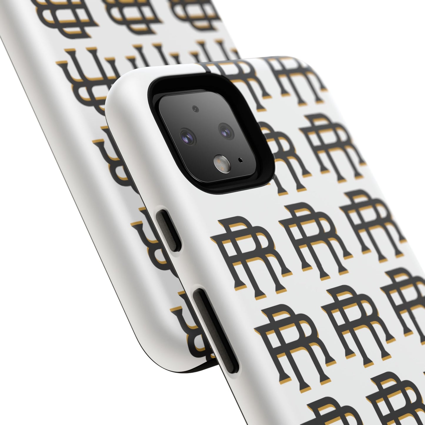 Rise & Roam RR Logo Tough Phone Case - White