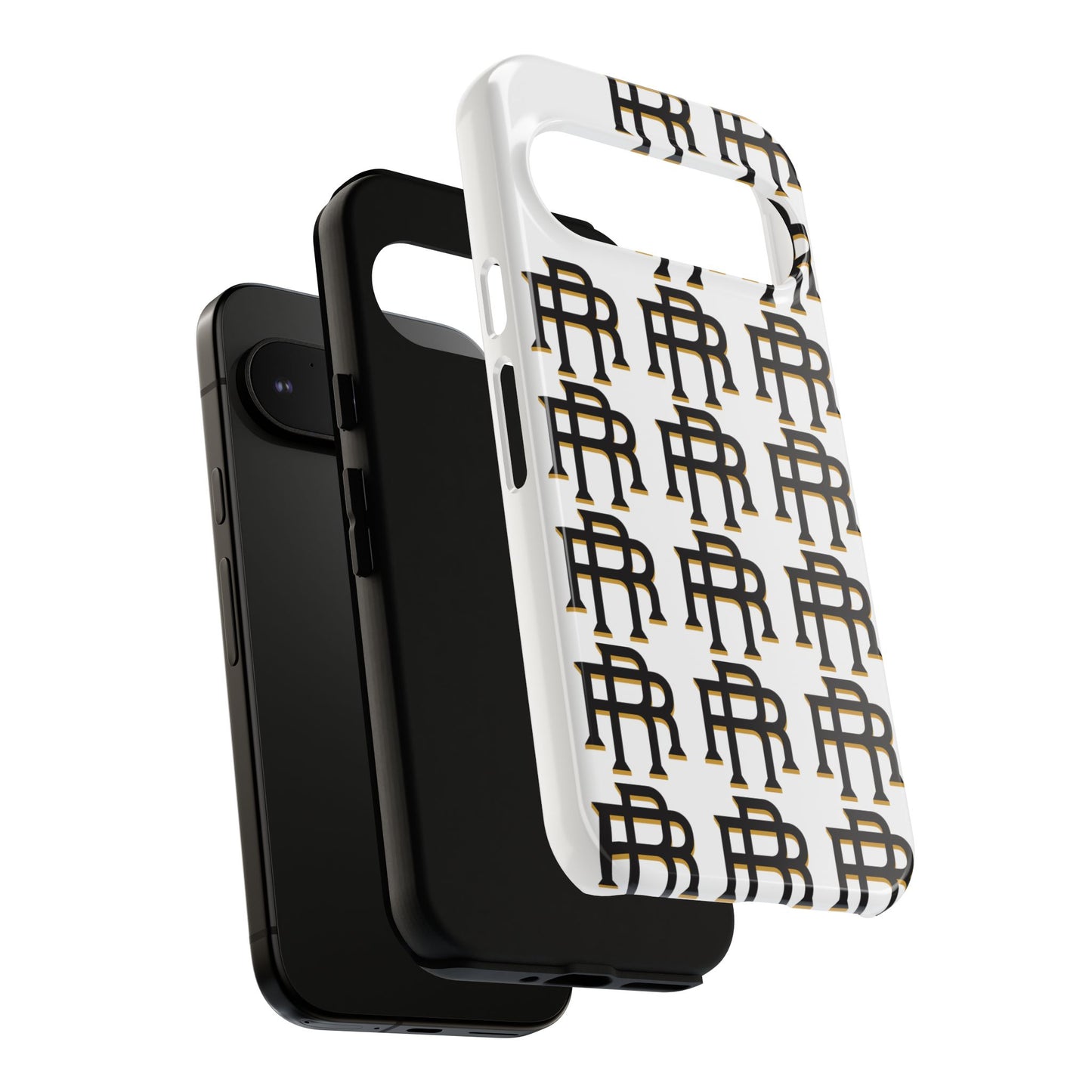 Rise & Roam RR Logo Tough Phone Case - White