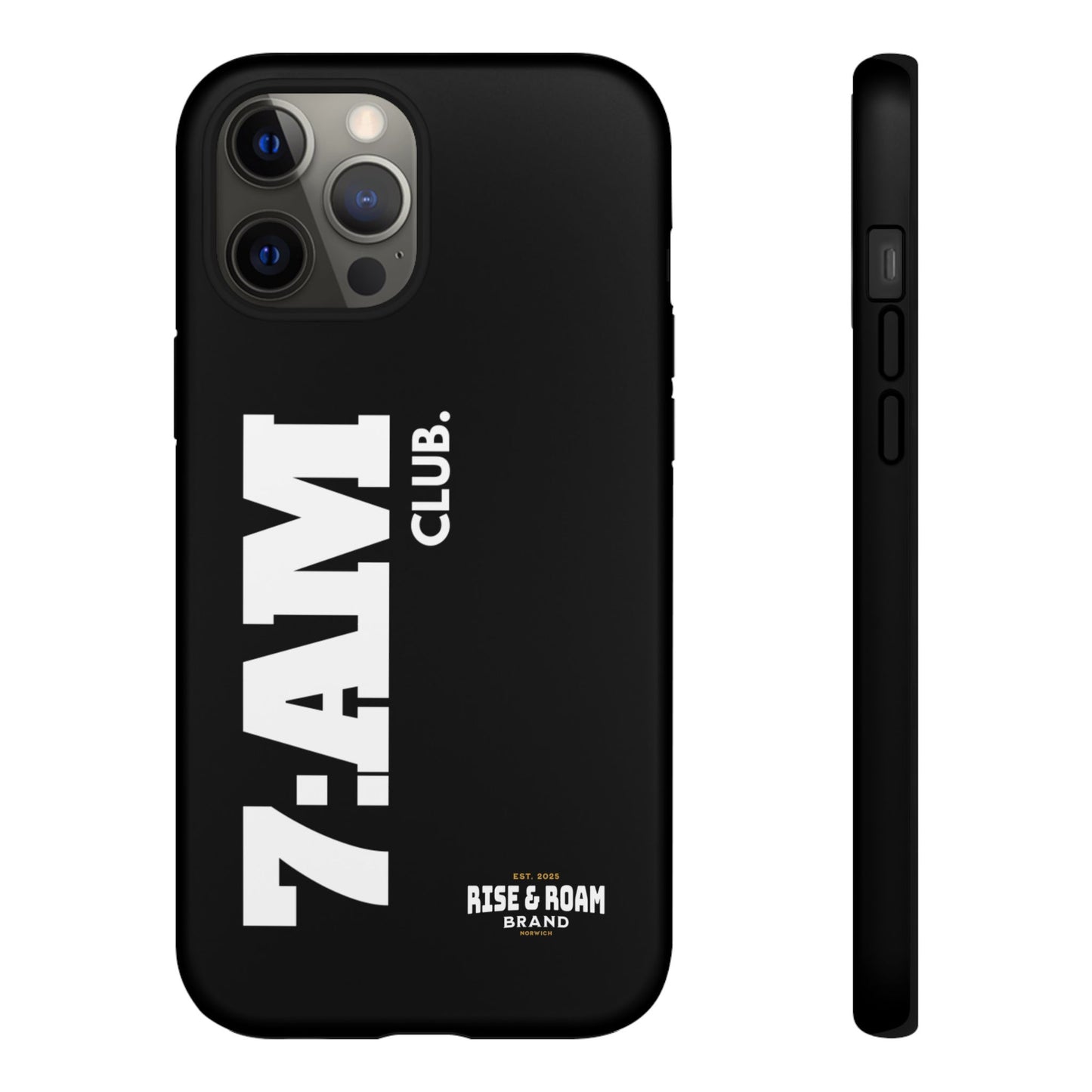 7-AM Club - Rise & Roam Brand Movement - Bold Phone Case