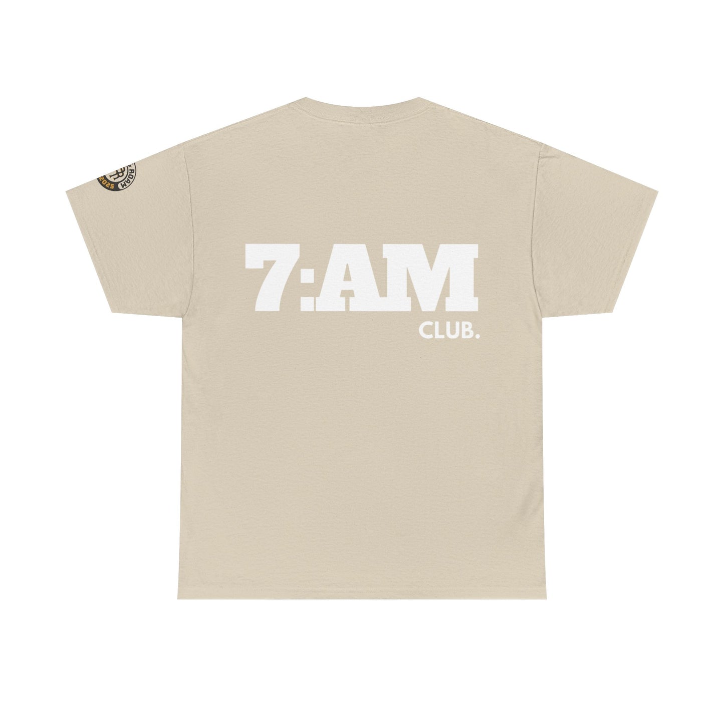 7am Club x Rise & Roam Brand Movement Tee.