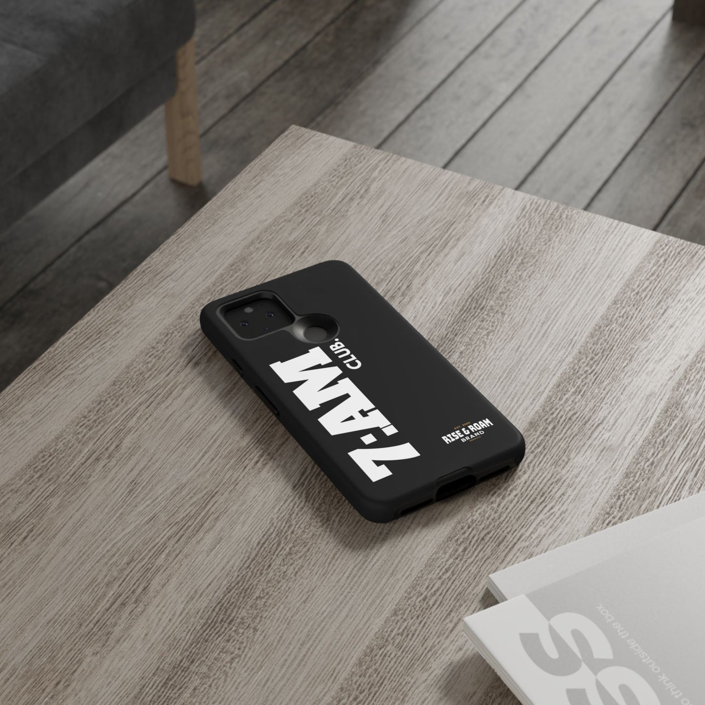 7-AM Club - Rise & Roam Brand Movement - Bold Phone Case