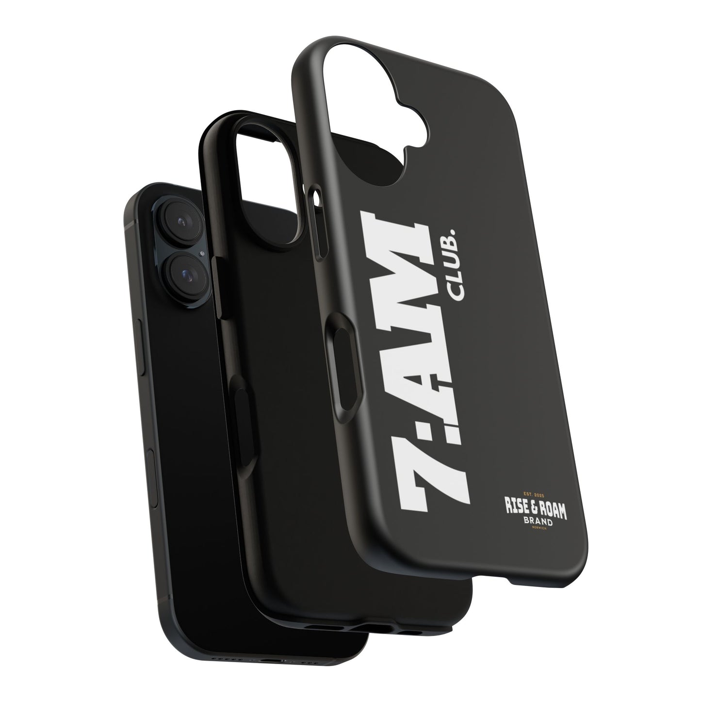 7-AM Club - Rise & Roam Brand Movement - Bold Phone Case