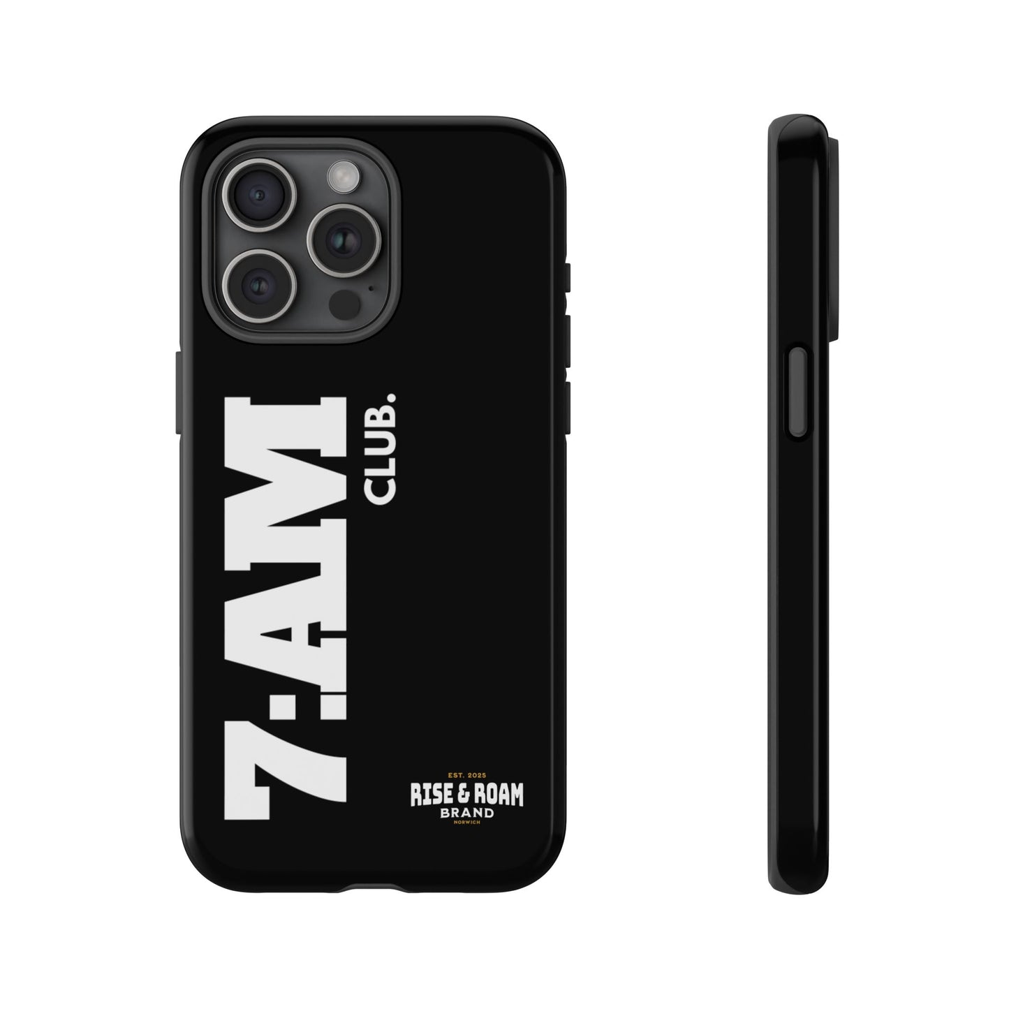 7-AM Club - Rise & Roam Brand Movement - Bold Phone Case
