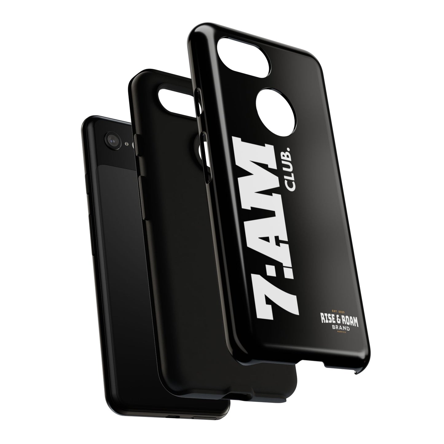 7-AM Club - Rise & Roam Brand Movement - Bold Phone Case