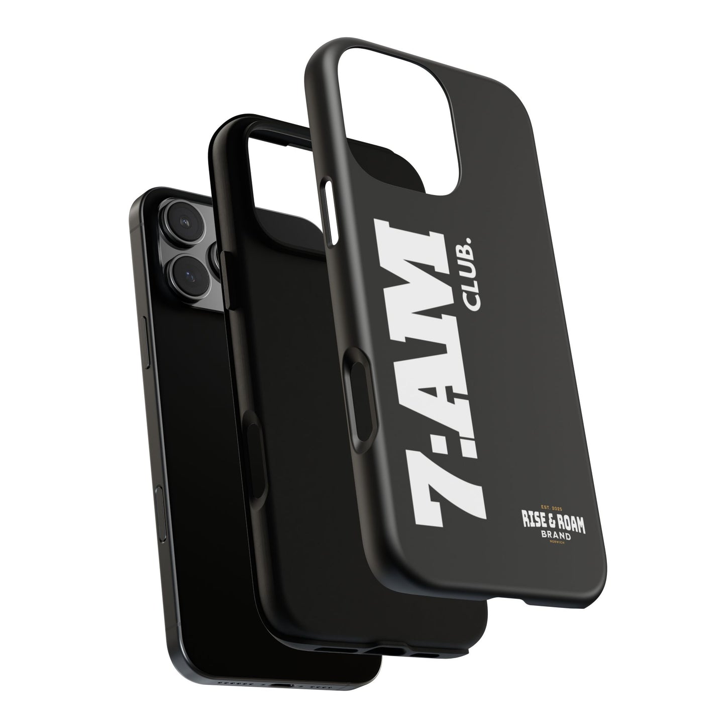 7-AM Club - Rise & Roam Brand Movement - Bold Phone Case