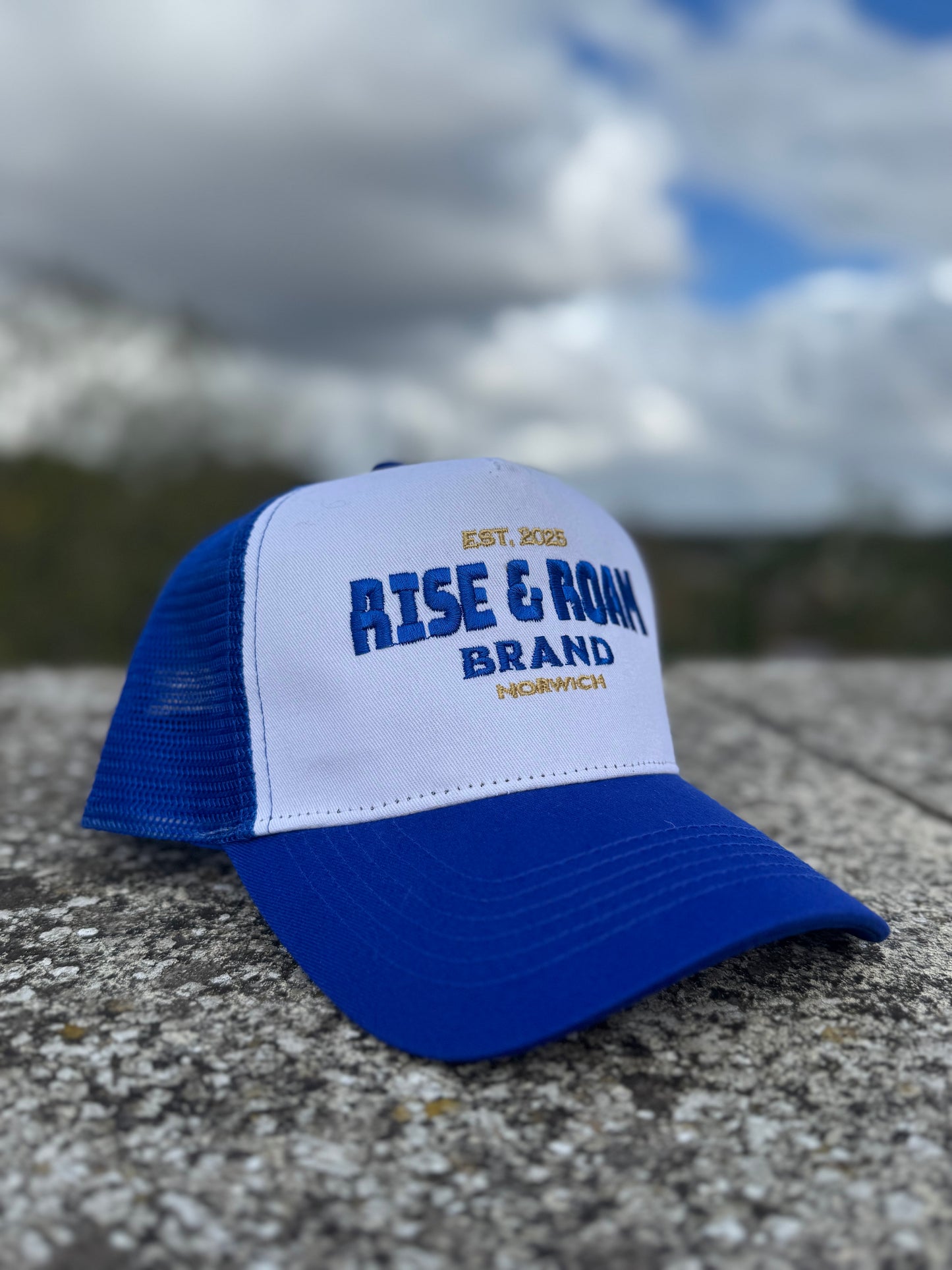 Rise & Ram Brand - Traditional Colour Trucker Caps