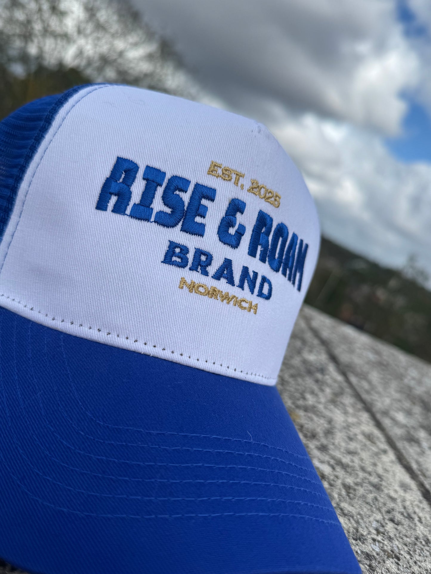Rise & Ram Brand - Traditional Colour Trucker Caps