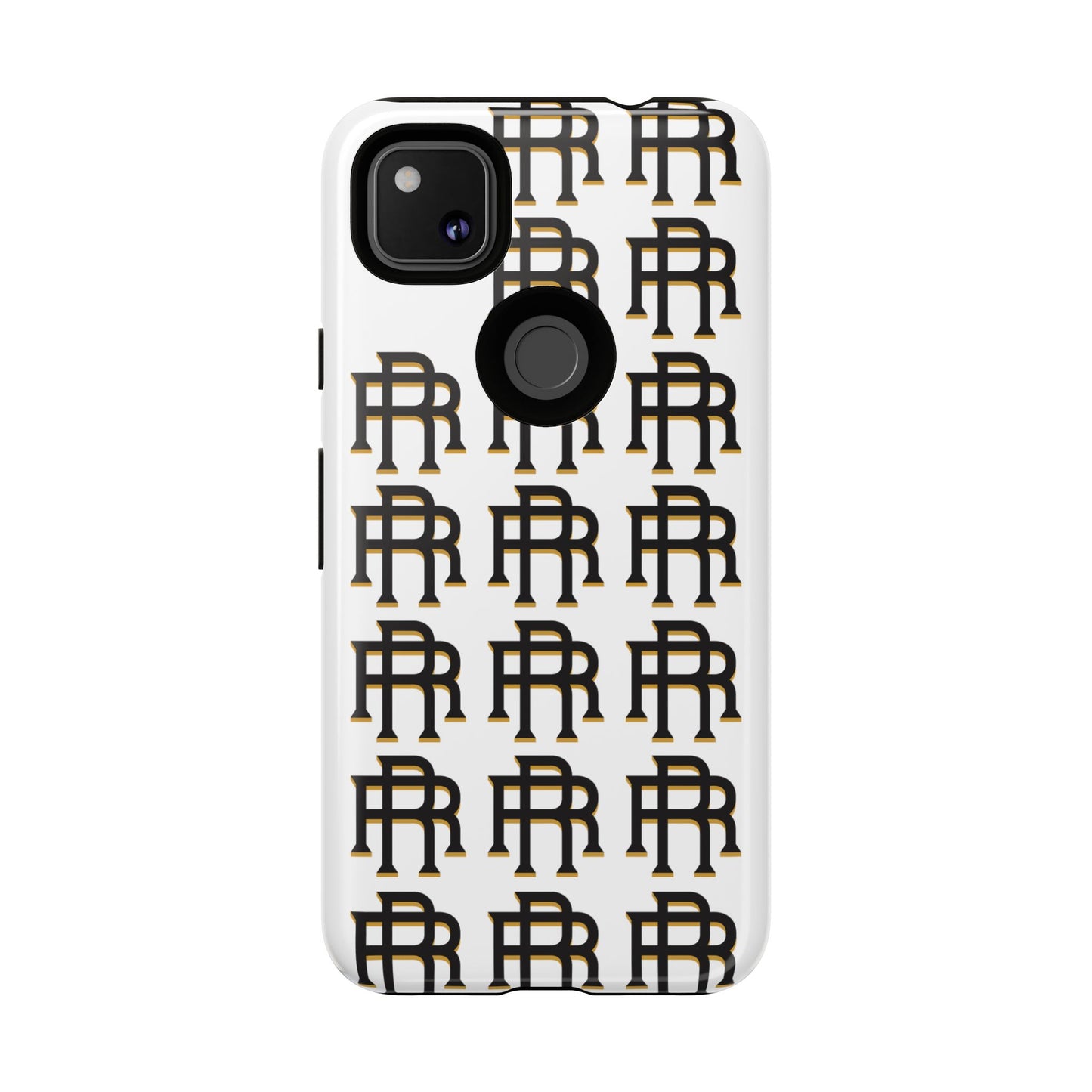 Rise & Roam RR Logo Tough Phone Case - White