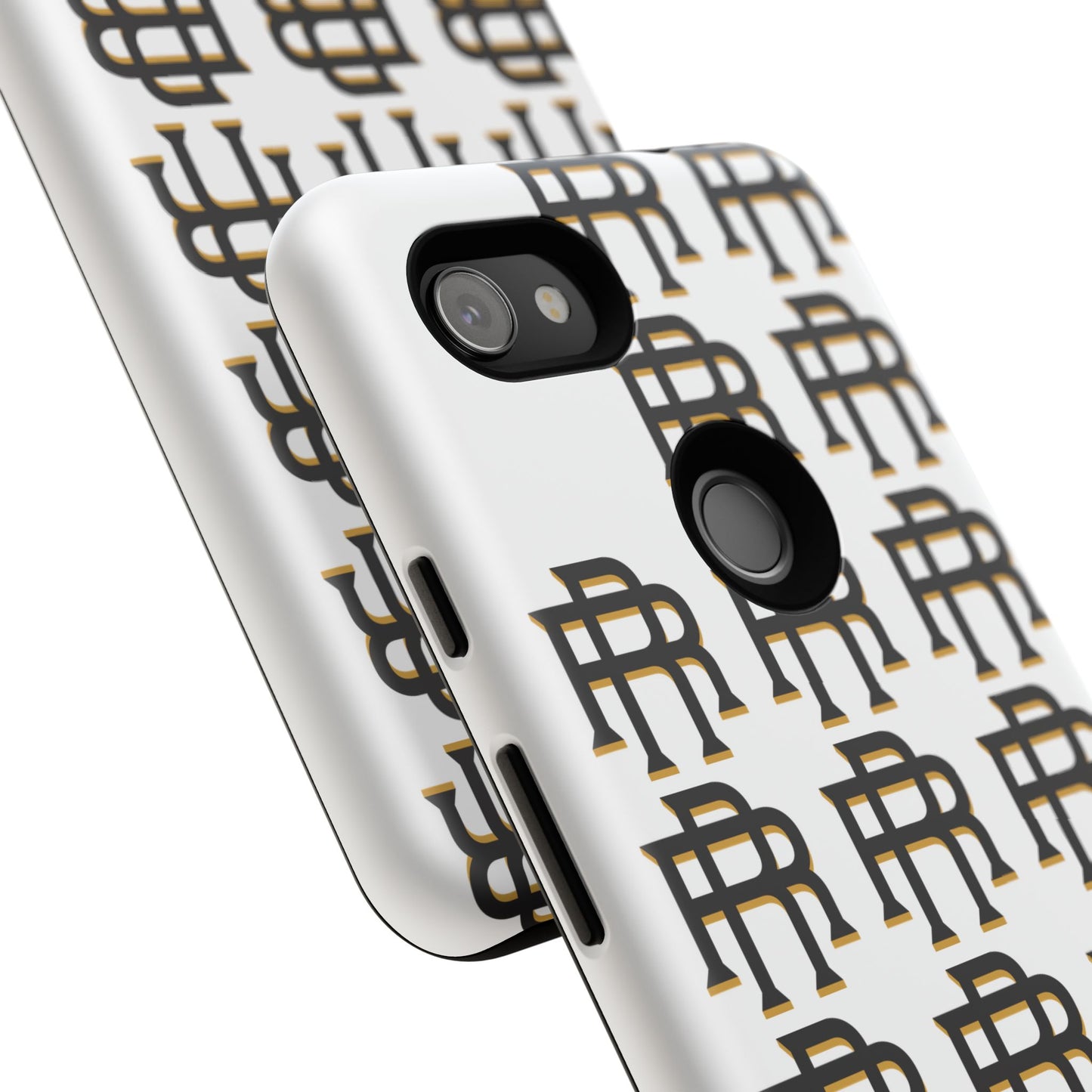 Rise & Roam RR Logo Tough Phone Case - White