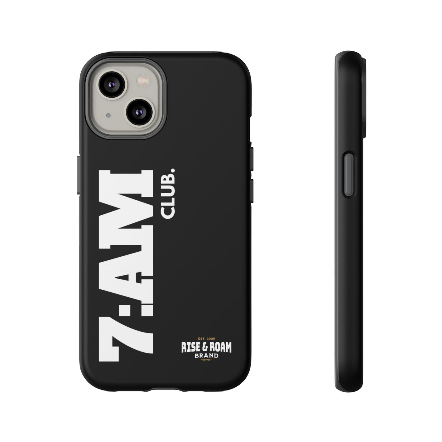 7-AM Club - Rise & Roam Brand Movement - Bold Phone Case