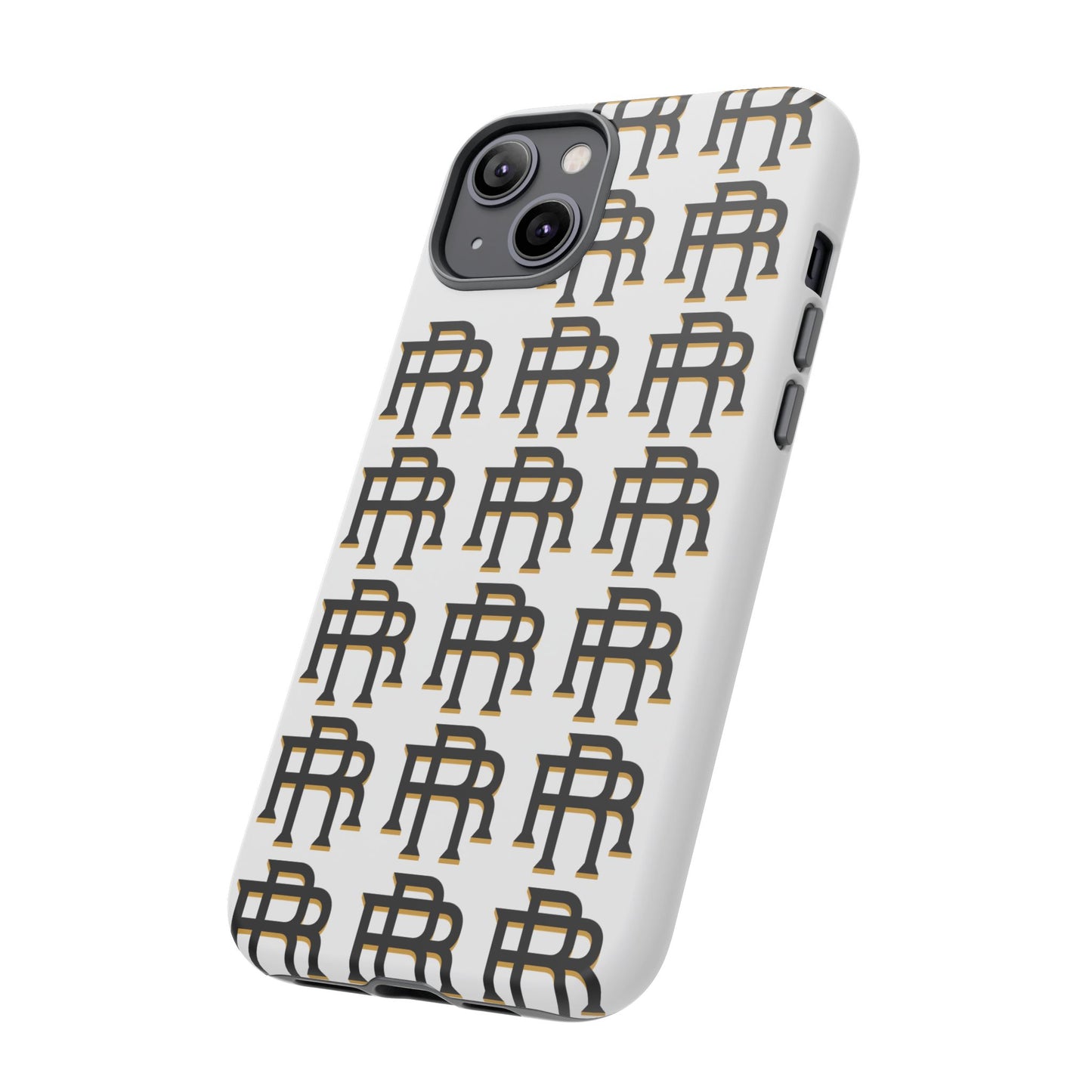 Rise & Roam RR Logo Tough Phone Case - White
