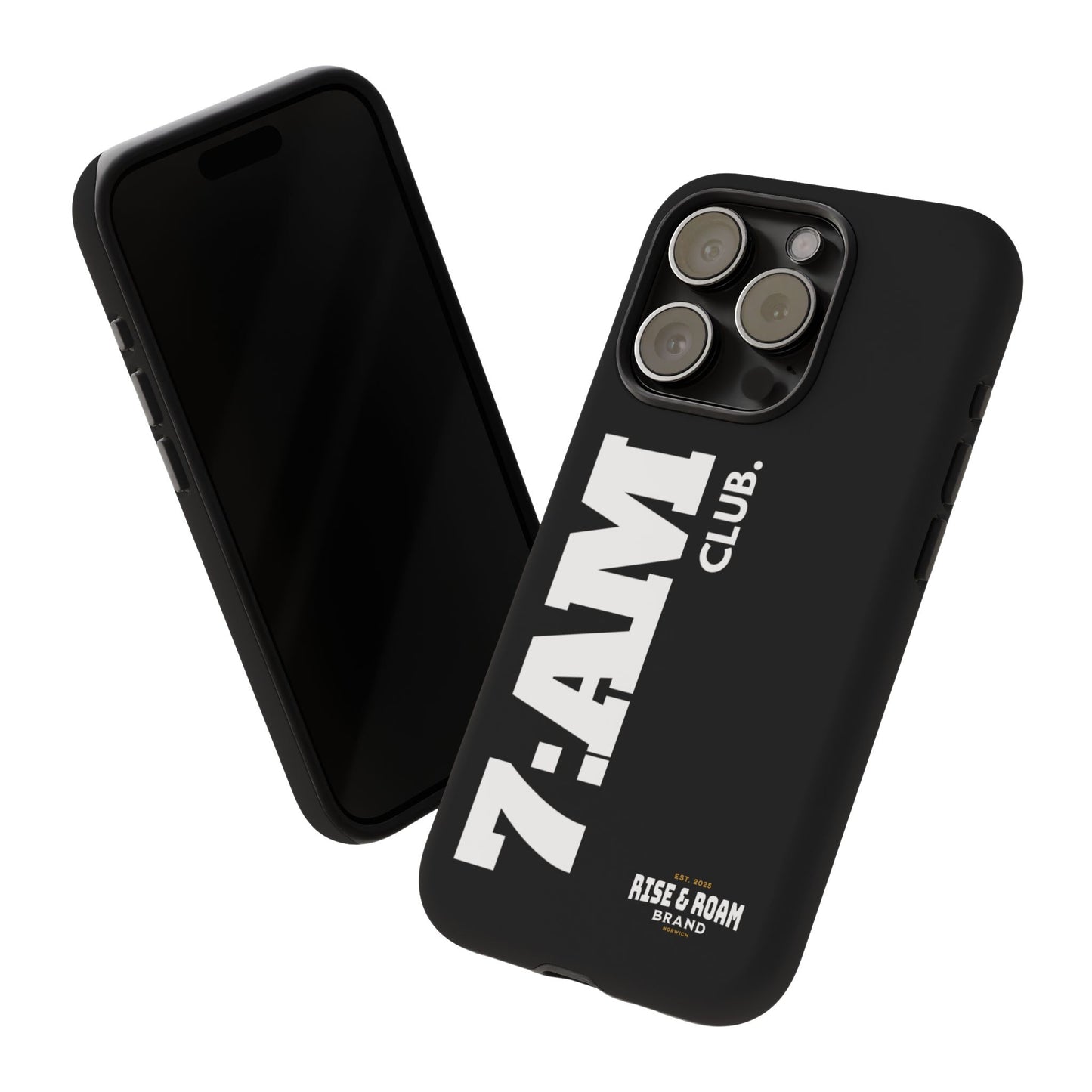 7-AM Club - Rise & Roam Brand Movement - Bold Phone Case