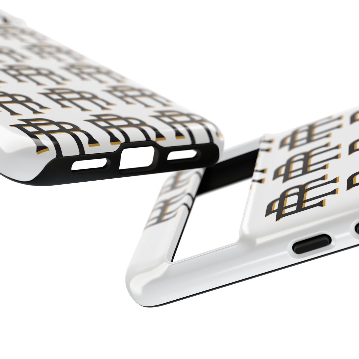Rise & Roam RR Logo Tough Phone Case - White
