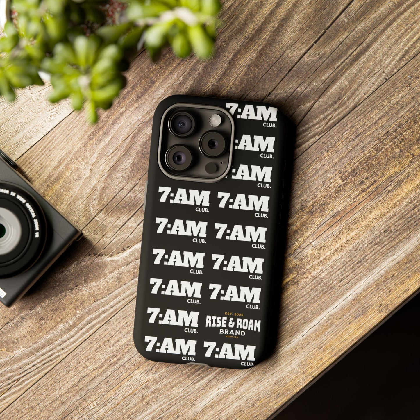 7AM Club - Rise & Roam Brand AM - Movement Phone Case