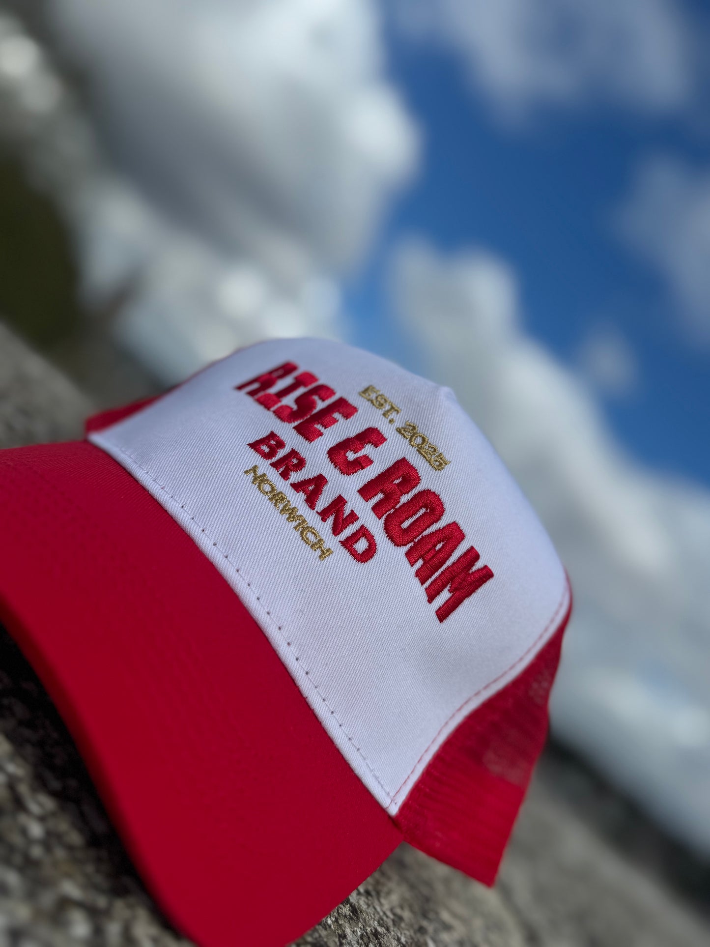 Rise & Ram Brand - Traditional Colour Trucker Caps