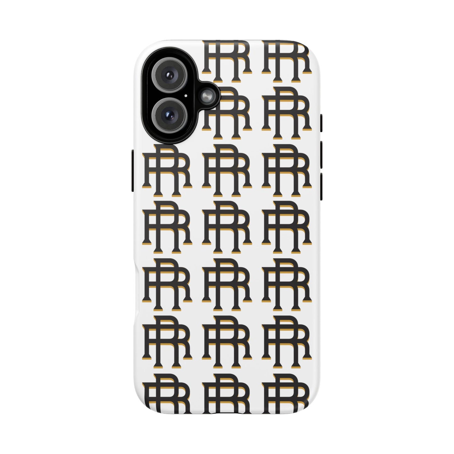 Rise & Roam RR Logo Tough Phone Case - White