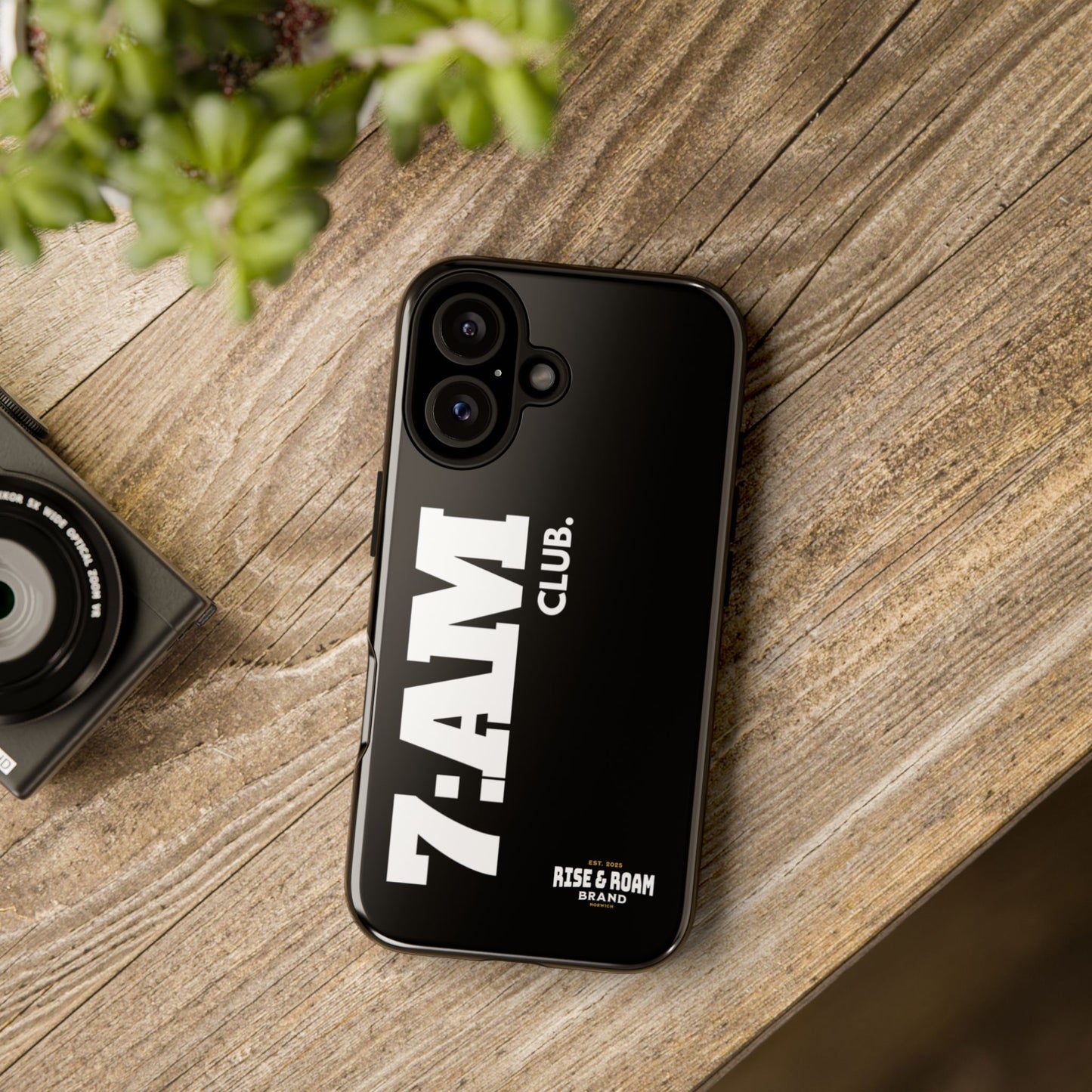 7-AM Club - Rise & Roam Brand Movement - Bold Phone Case