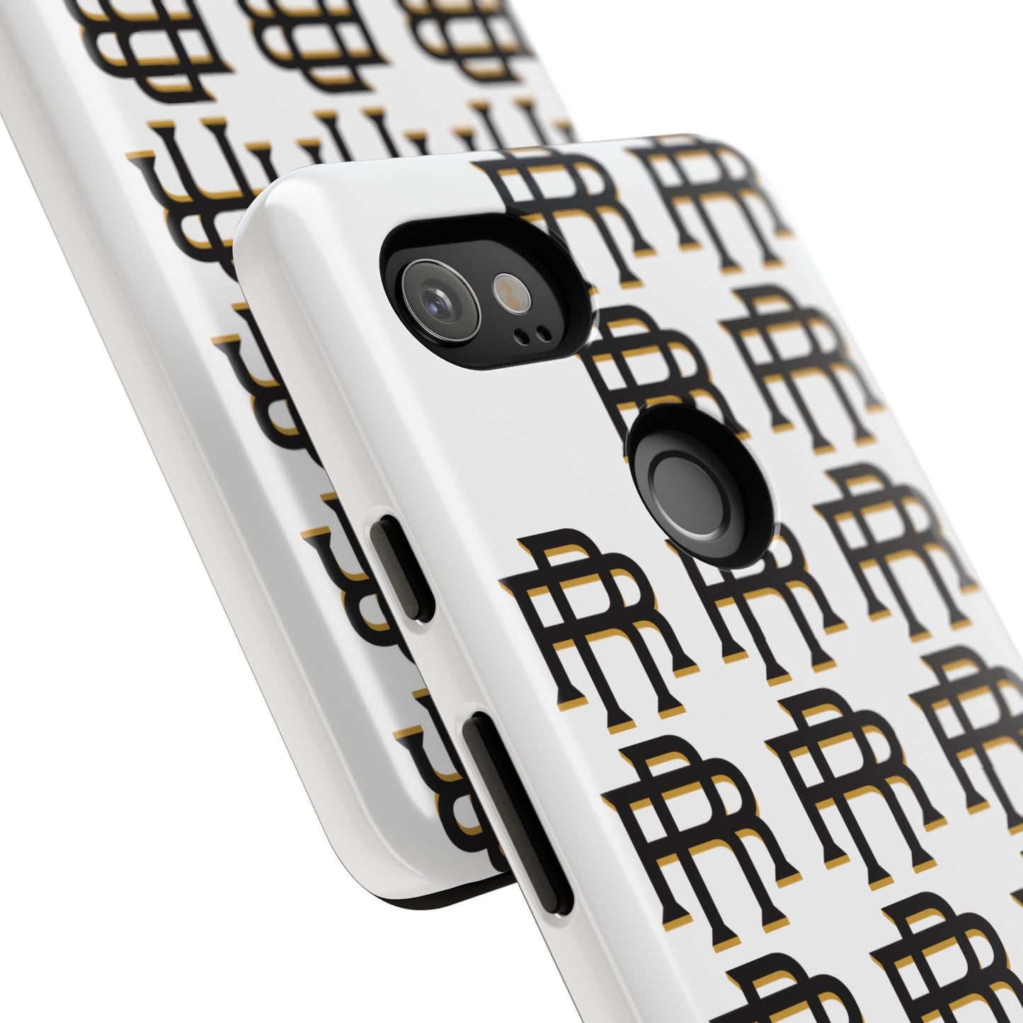 Rise & Roam RR Logo Tough Phone Case - White