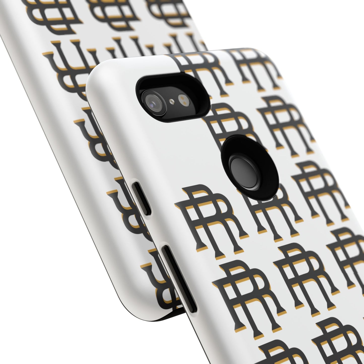 Rise & Roam RR Logo Tough Phone Case - White
