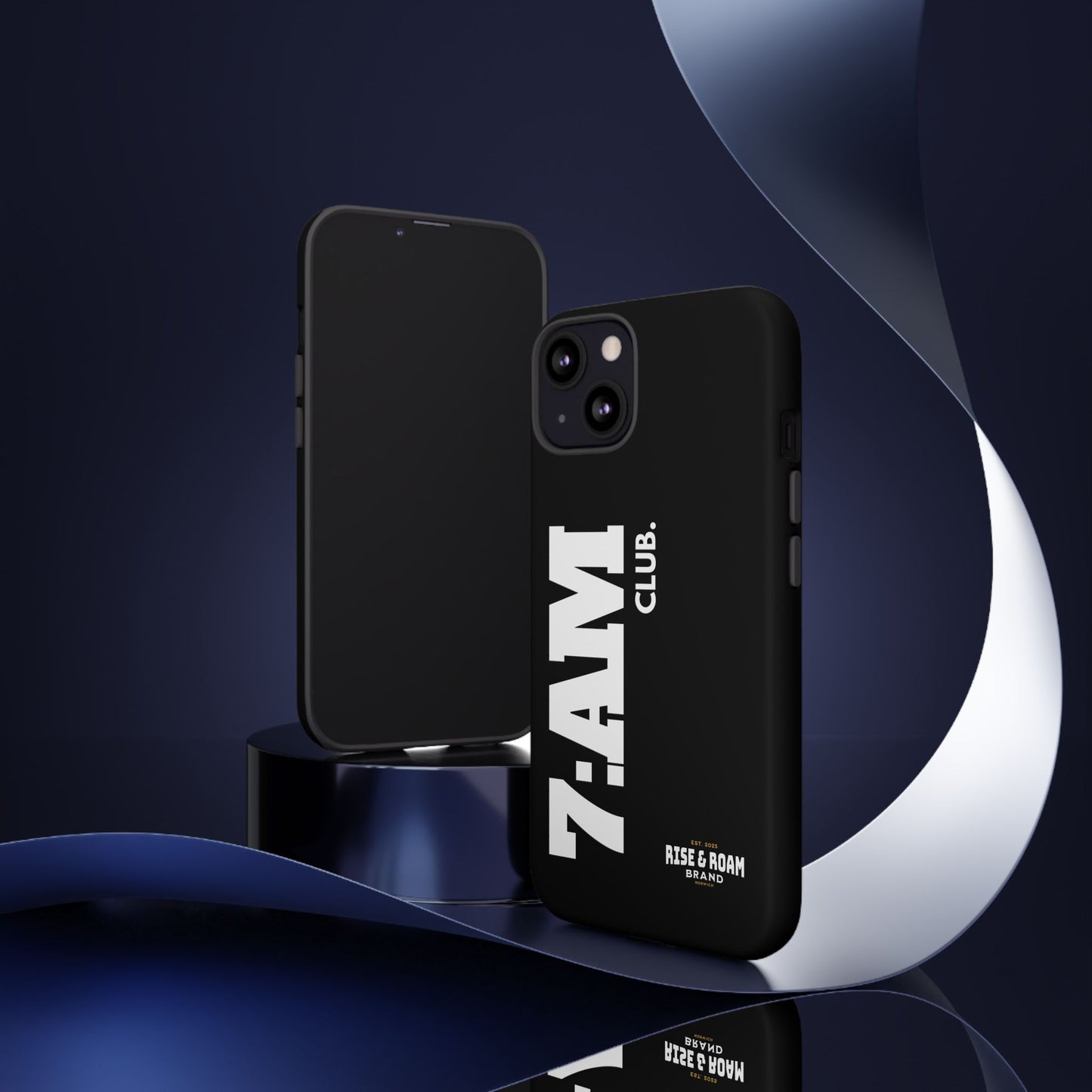 7-AM Club - Rise & Roam Brand Movement - Bold Phone Case
