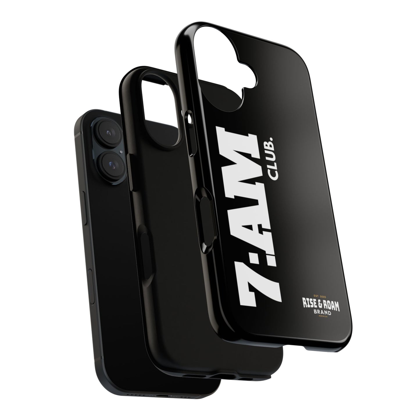 7-AM Club - Rise & Roam Brand Movement - Bold Phone Case